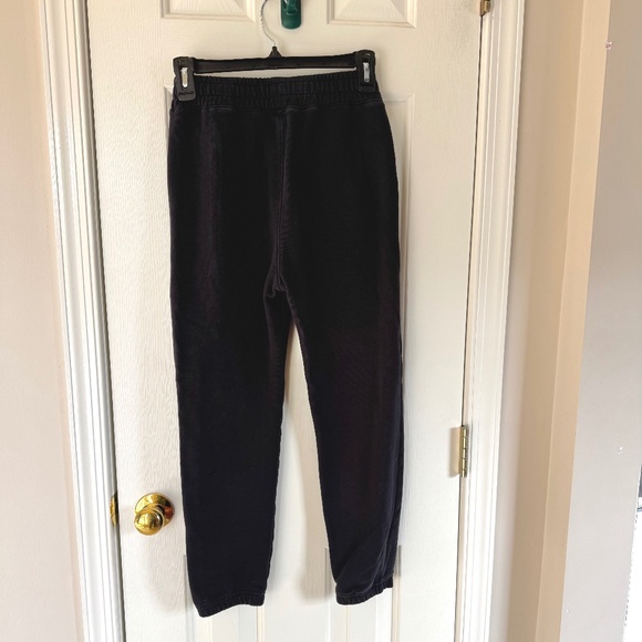Abercrombie Kids Black Sweatpants with Elastic Waist and Ankle Cuff EUC - Picture 9 of 10